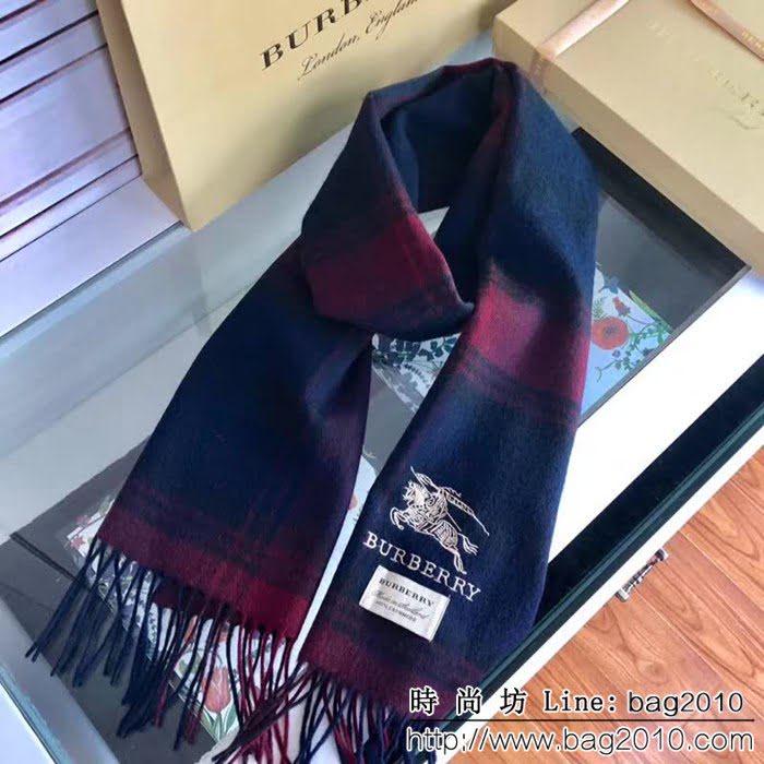 BURBERRY巴寶莉 2018超級爆羊絨圍巾 最新男女款 LLWJ6672